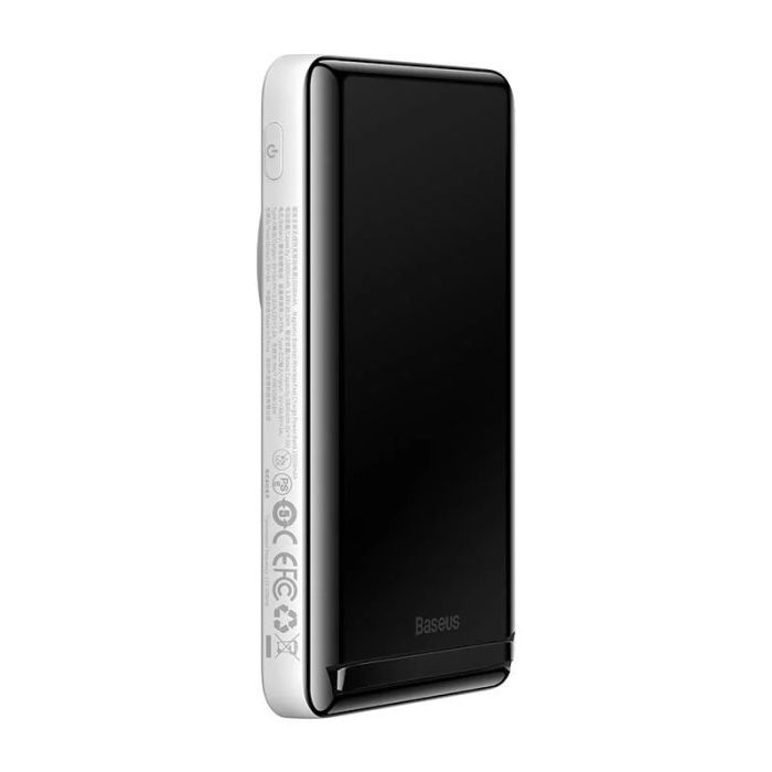 Baseus Magnetic Bracket Wireless Fast Charge Overseas Edition 20W на 10000 mAh (PPCX000202) White
