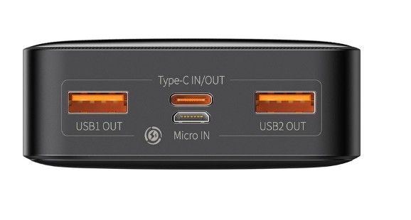 Baseus Bipow 20000 mAh 20 W Black (PPBD050501)