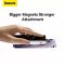 Baseus Magnetic Bracket Wireless Fast Charge 10000 mAh 20W + Кабель Type-C - Type-C 60W 3A Швидка зарядка QC3.0+PD3.0 (PPCX000002) White