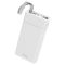 Hoco J73 30000 mAh |2USB/Type-C/Micro, Ліхтарик, 2A| White