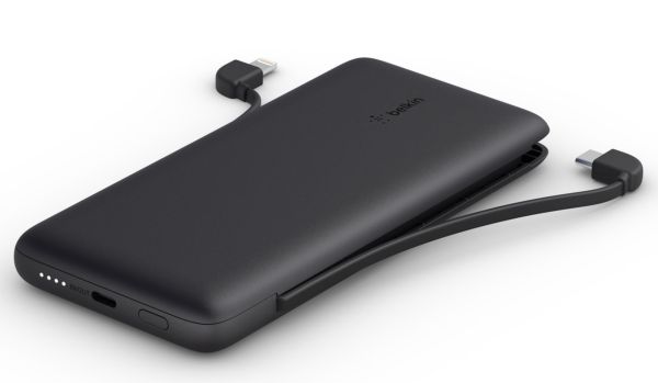 Belkin BPB006BTBLK 10000 mAh, 23W integrated cables Black