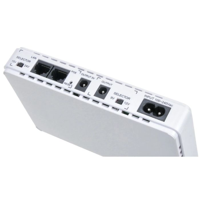 Hoco DB25 для роутерів 5V-9V-12V 8800mAh + Smart Mini UPS (Білий)