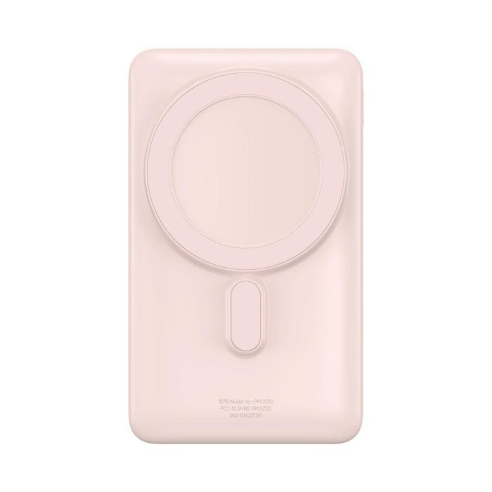 Magsafe Baseus Magnetic Bracket Wireless 10000 mAh 20W PPCX000204 рожевий