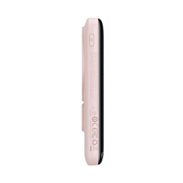 Magsafe Baseus Magnetic Bracket Wireless 10000 mAh 20W PPCX000204 рожевий