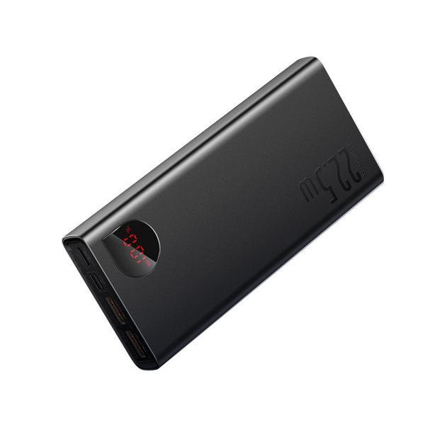 Baseus Adaman зі швидкою зарядкою 20000 mAh 22.5W + кабель Black (PPAD070101)