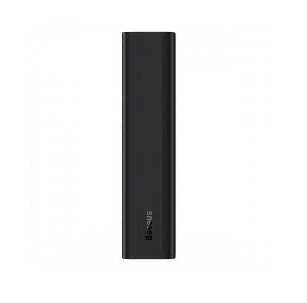 Baseus 10000 mAh 30W 5A Adaman2 Digital Display з технологією QC3.0+PD3.0 2USB+Type-C + Кабель USB to Type-C (PPAD040001) Black