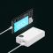Baseus 20000 mAh 30W 5A Adaman2 Digital Display з технологією QC3.0+PD3.0 2USB+Type-C + Кабель USB to Type-C (PPAD050002) White