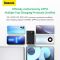 Baseus 20000 mAh 30W 5A Adaman2 Digital Display з технологією QC3.0+PD3.0 2USB+Type-C + Кабель USB to Type-C (PPAD050001) Black