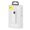 Baseus 10000 mAh 30W 5A Adaman2 Digital Display з технологією QC3.0+PD3.0 2USB+Type-C + Кабель USB to Type-C (PPAD040002) White