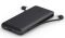 Belkin 10000 mAh 23W integrated cables Black