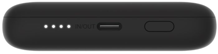 Belkin 10000 mAh 23W integrated cables Black
