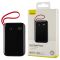Baseus Mini S Digital Display 3A 10000 mAh Type-C Cable PPXF-A01 Black