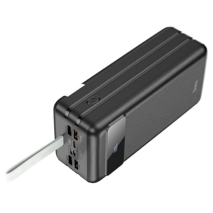 Hoco з ліхтариком 60000 mAh Чорний