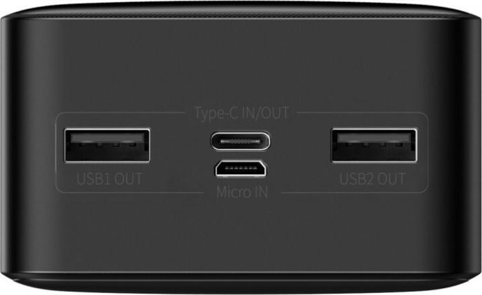 (Power Bank) Baseus PPBD050201 30000mAh Black
