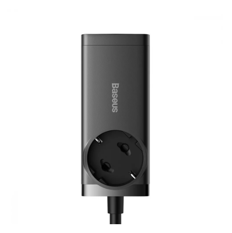 Зарядний пристрій МПЗ Baseus GaN3 Pro Desktop Powerstrip 65W (2xType-C + 2xUSB + AC(EU) PSZM000901