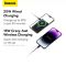 Baseus Magnetic Bracket Wireless Fast Charge 10000 mAh 20W 3A QC3.0+PD3.0 Black (PPCX000203)