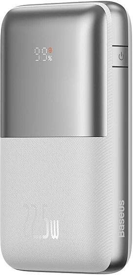 Baseus Bipow Pro Digital Display Overseas 22.5W 20000 mAh White (PPBD040302)