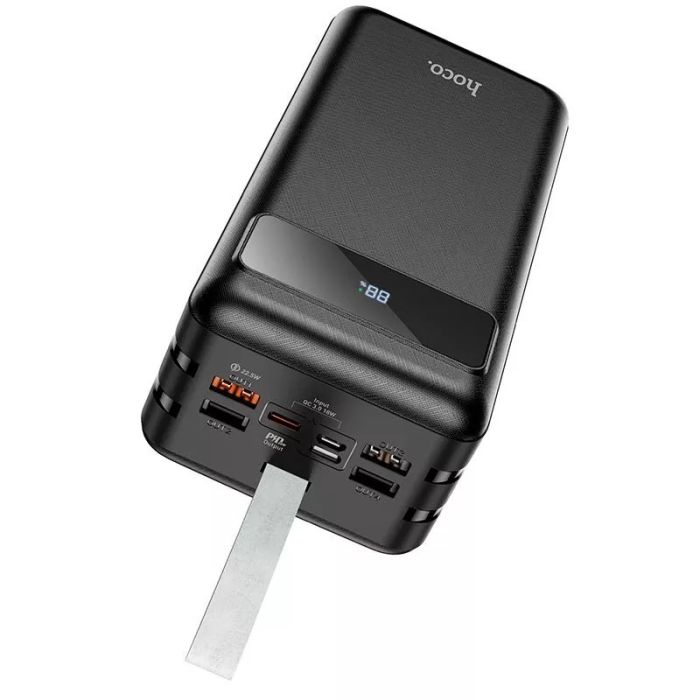 Hoco J86B Electric 60000 mAh 22.5W 5A з ліхтариком чорний