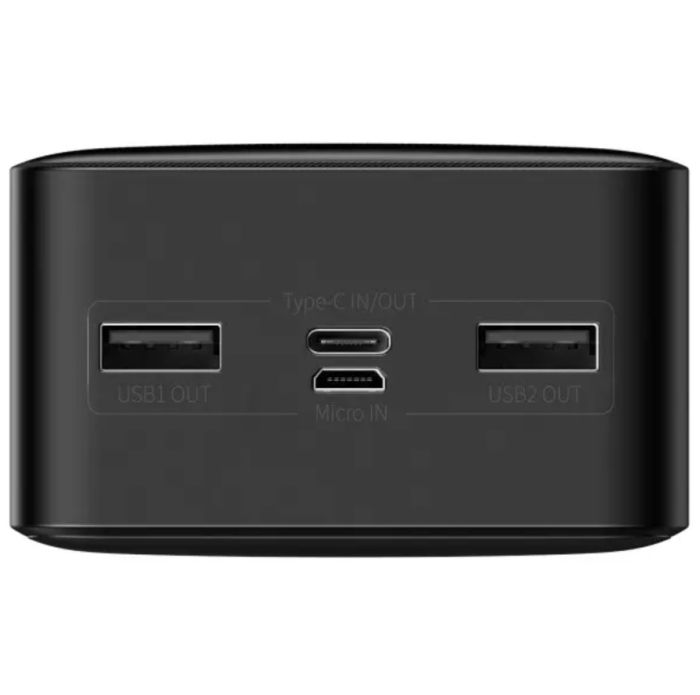 Baseus Bipow Digital Display 30000 mAh 15W 3A |2USB/1Type-C, QC, 15W, 3A|