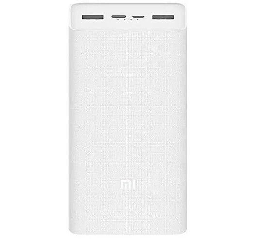 Портативна батарея Xiaomi Mi 3 30000mAh Quick Charge PB3018ZM VXN4307CN White