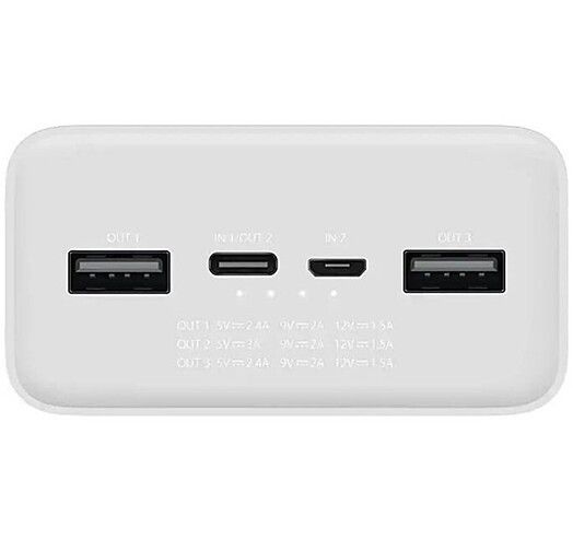 Xiaomi Mi 3 30000 mAh Quick Charge PB3018ZM VXN4307CN White