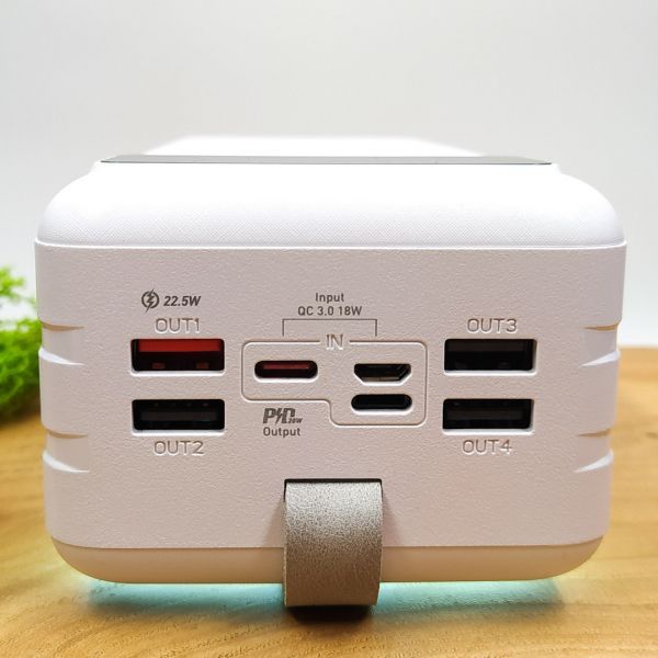 Hoco 60000 mAh PD/QC LED J86B White