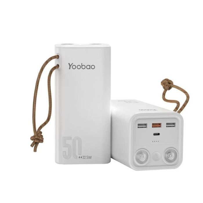 Yoobao H5 185Wh PD 20W/SCP 22.5W White / / 753645