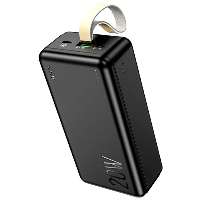 Hoco Tacker J87B 30000 mAh |2Type-C/1USB, QC/PD, 20W/3A| Black