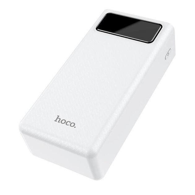 Hoco 50000 mAhJ65B General LED Display (4USB/Lightning/Type-C, 2A) із ліхтариком White