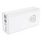 Hoco 50000 mAhJ65B General LED Display (4USB/Lightning/Type-C, 2A) із ліхтариком White
