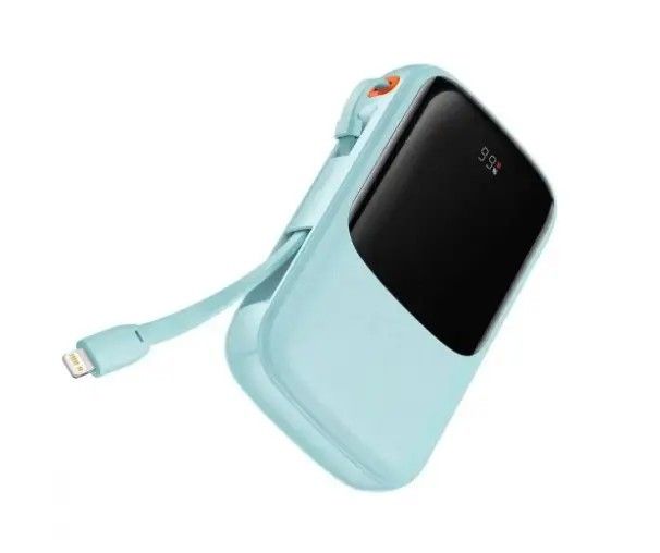 Baseus Qpow Digital Display 10000 mAh 15W iP Edition 2022 Edition PPQD050103 Blue