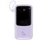 Baseus Qpow Digital Display 10000 mAh 15W iP Edition 2022 Edition PPQD050105 Purple