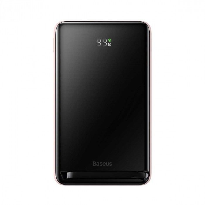 Baseus Magnetic Bracket Wireless Fast Charge 10000 mAh 20W PPCX000004 Pink 