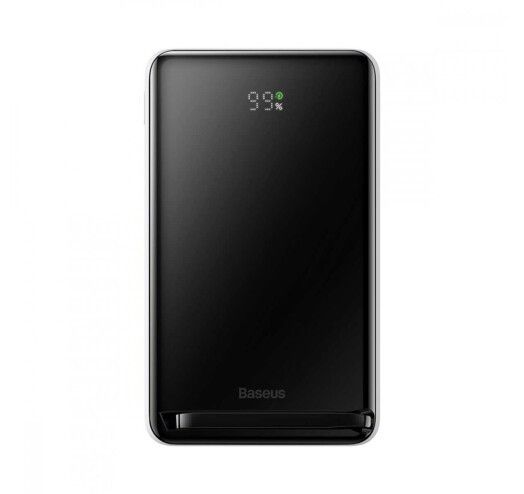 Baseus Magnetic Bracket Wireless Fast Charge 10000 mAh 20W PPCX000002 White 