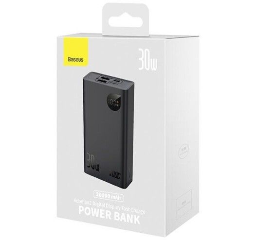 Baseus Adaman 2 Digital Display 20000 mAh 30W VOOC Overseas Edition PPAD050101 Black
