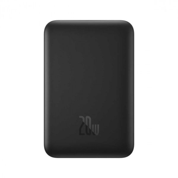 Портативна батарея Baseus Magnetic Mini Wireless Fast Charge Power Bank 10 000 mAh 20W PPCX030001 Black