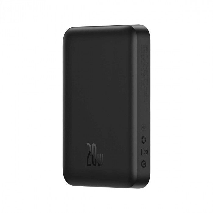 Baseus Magnetic Mini Wireless Fast Charge 10 000 mAh 20W PPCX030001 Black