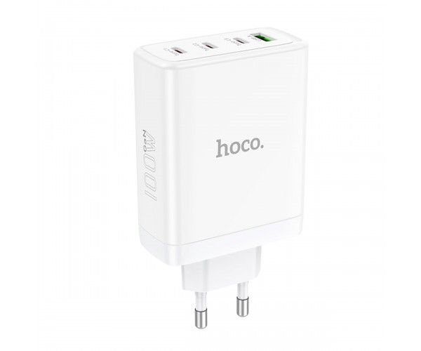 Hoco N31 Leader PD100W four-port(3C1A) fast charger White
