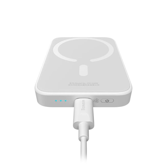 MagSafe Baseus 6000 mAh 20W (PPCX020002) White