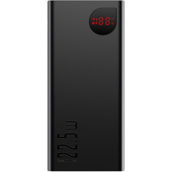 Мобільний акумулятор Baseus Adaman Metal 20000mAh, PD 22.5W, USB-C, 2xUSB-A QC 3.0, Lightning