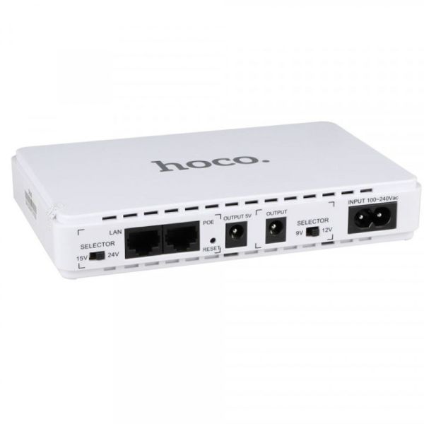Джерело безперебійного живлення HOCO DB25 Smart Mini UPS белый