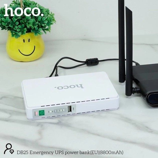 Hoco DB25 Smart Mini UPS белый