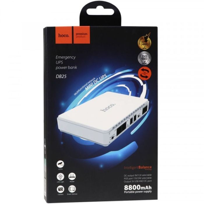 Hoco DB25 Smart Mini UPS белый