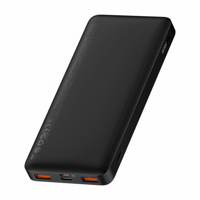 Baseus Bipow Digital Display Overseas 20W 10000 mAh Black (PPBD050301)