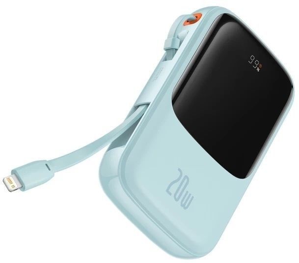 Baseus Qpow Pro Digital Display Fast Charge 10000 mAh 20W PPQD020003 Blue