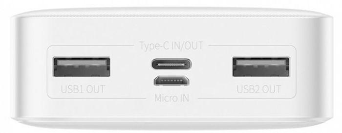 Baseus  Bipow 15W 20000 mAh USB-C/3A 2USB-A/3A(max.) PPBD050102