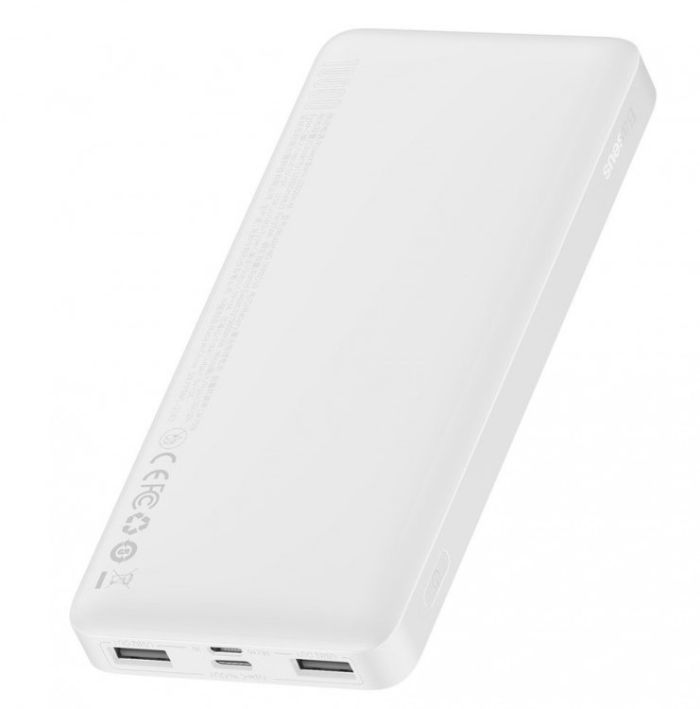 Baseus Bipow Digital Display 10000 mAh 15W Overseas Edition PPBD050002 білий