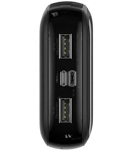 Baseus PPQD-F01 із кабелем iPhone Qpow 20000 mAh 15w чорний