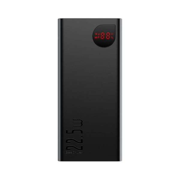 Зовнішній акумулятор Powerbank Baseus Adaman Metal 20000mAh Digital Display 22.5W (QC3.0 PD3.0) (black)
