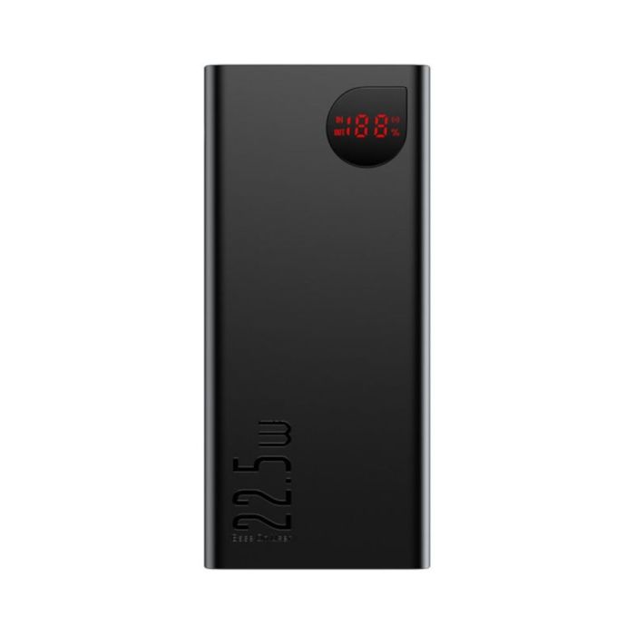 Baseus  Adaman Metal 20000 mAh Digital Display 22.5W (QC3.0 PD3.0) (black)
